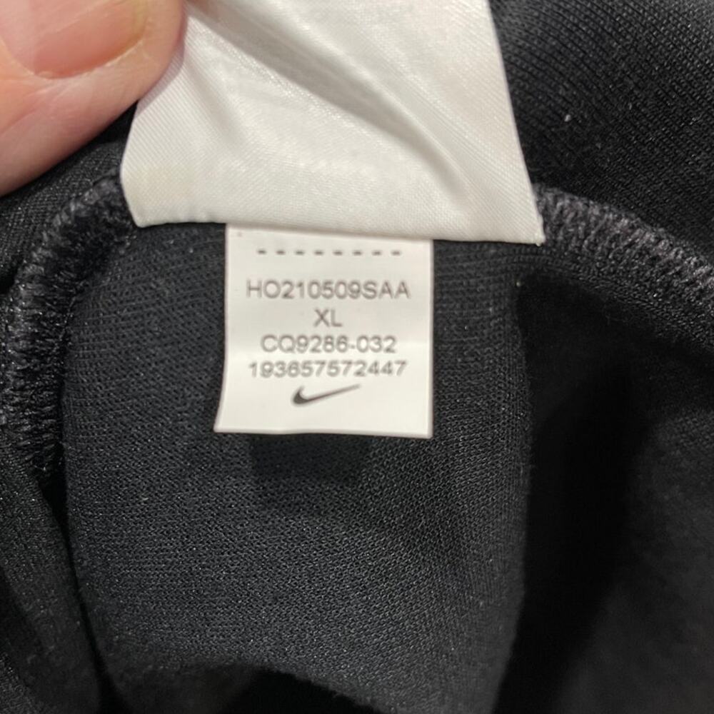 Nike Maternity Reversible Dri-Fit Pullover Black XL Long Sleeve Nursing Gym - Picture 7 of 9